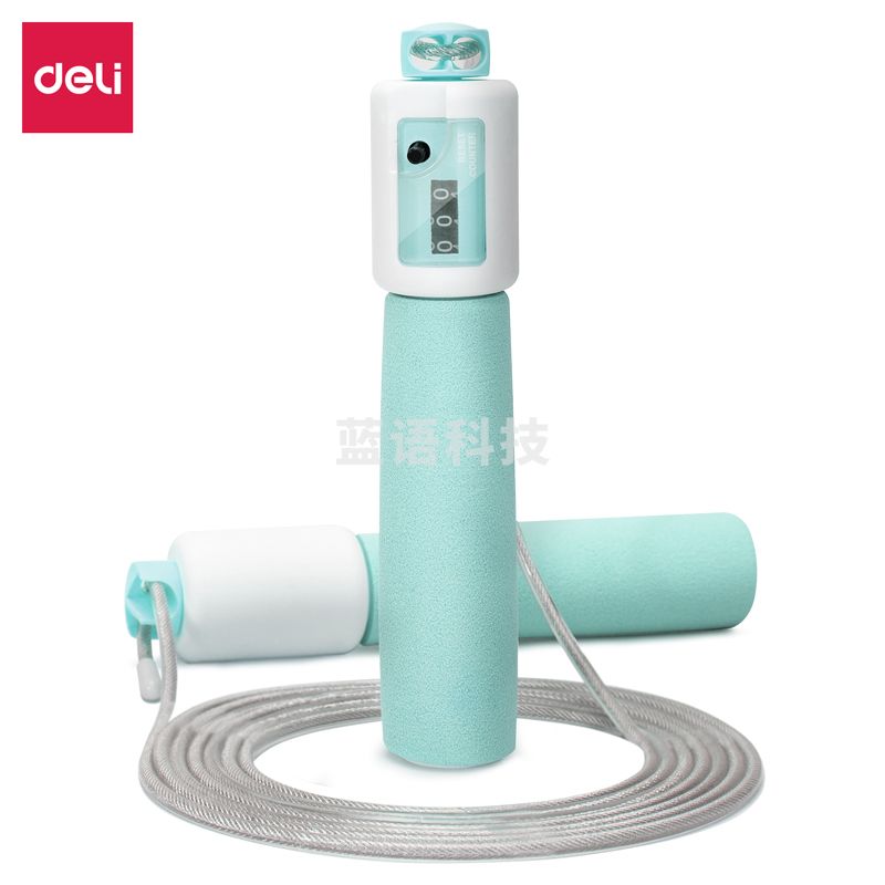 安格耐特(Agnite) F4149泡棉手柄机械计数钢丝绳跳绳(混色)(根)