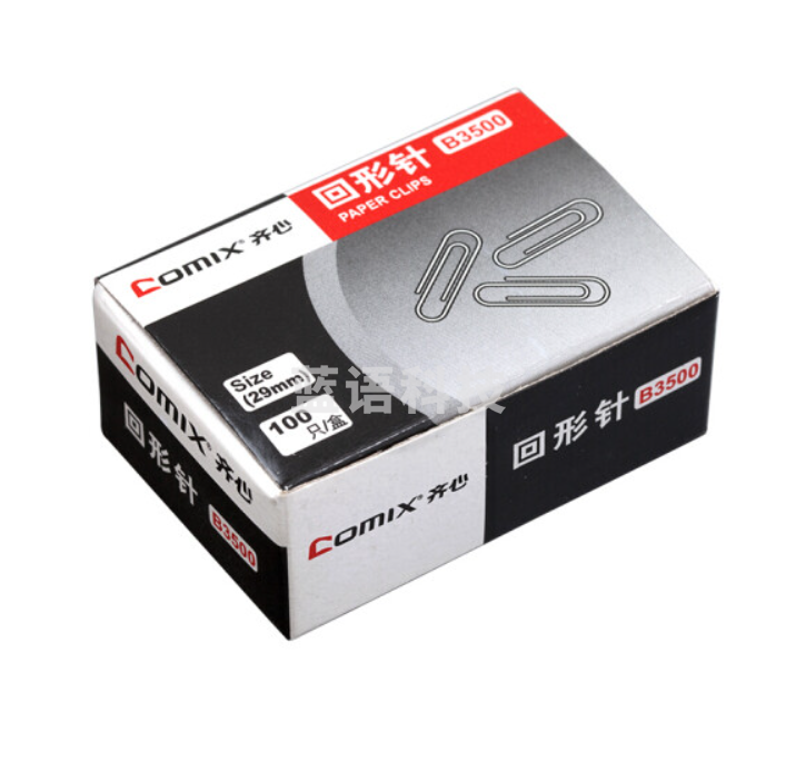 齐心 B3500 回形针(计价单位：盒)