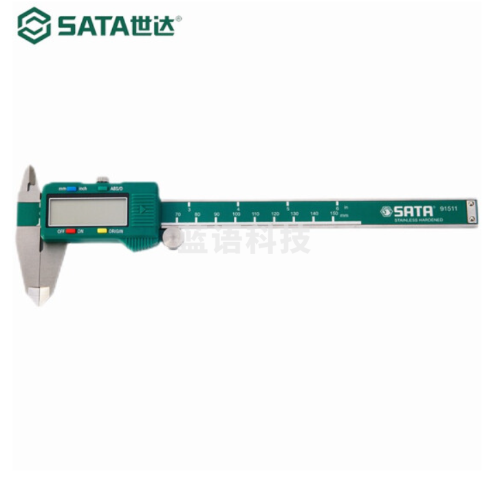 世达(SATA) 91511数显式游标卡尺0-150MM 正品保障