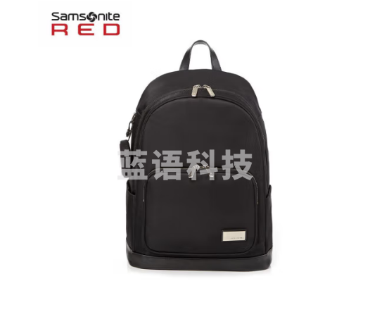 新秀丽（Samsonite）双肩包电脑包含耳机收纳包潮流女包QD8*09001黑色