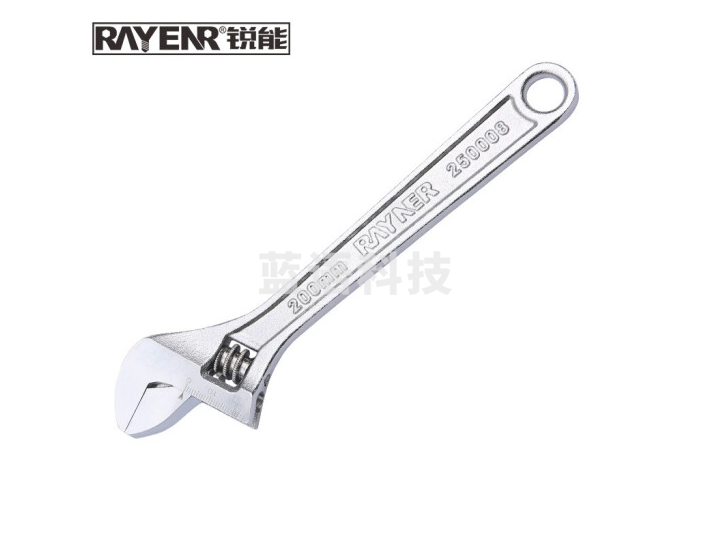 锐能活动扳手8英寸大开口活扳手 多功能省力活口扳手 250008  5个起订