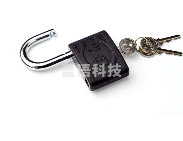 梅花(BLOSSOM)BC9163 防水挂锁 学校仓库大门锁63MM 包胶车门锁