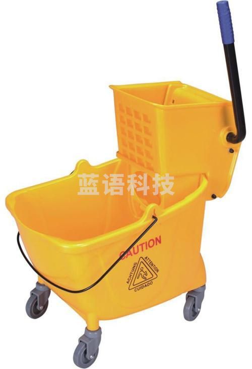 白云清洁 08080 32升大号榨水车拖把墩布车压水车挤水车清洁车1个