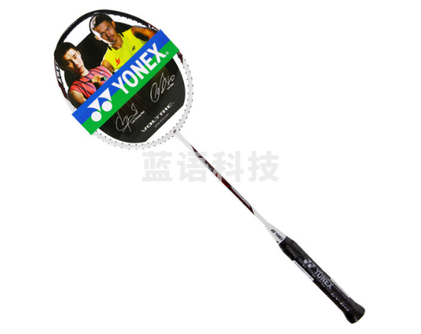 YONEX尤尼克斯羽毛球拍威力进攻男女全碳素单拍VTPW白色已穿24磅附手胶