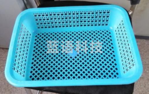 长方形塑料筛子 分类筐小篮子小方筐收纳筐约38*30*9cm