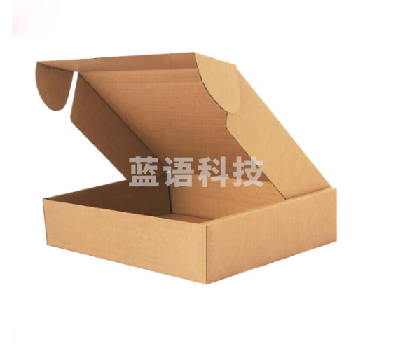 特硬t1白飞机盒快递盒打包纸箱长方形服装纸盒包装盒（160mmx150mmx50mm）