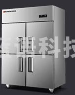 德玛仕（DEMASHI）DMS-LG-900HZ-WA四门六门冰箱保鲜柜冷藏冷冻双温立式厨房冰柜四开门冰箱商用后厨用冰柜 【-18℃一级能效】900L上冷藏