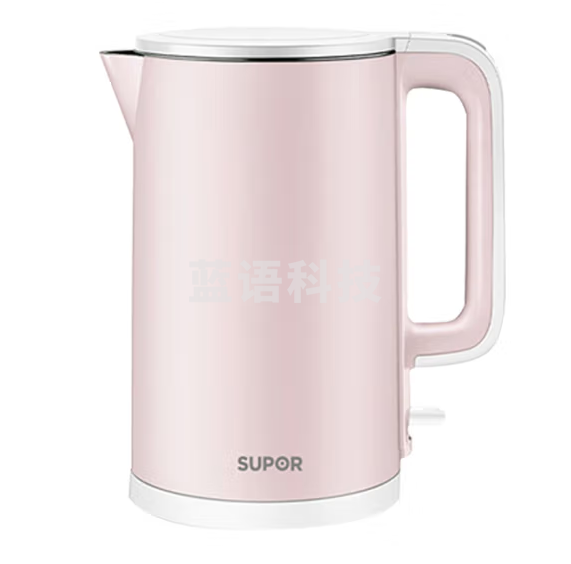 苏泊尔（SUPOR）电热水壶 家用大容量自动烧水壶 食品级不锈钢内胆 双层保温防烫 1.5L SW-15S02A