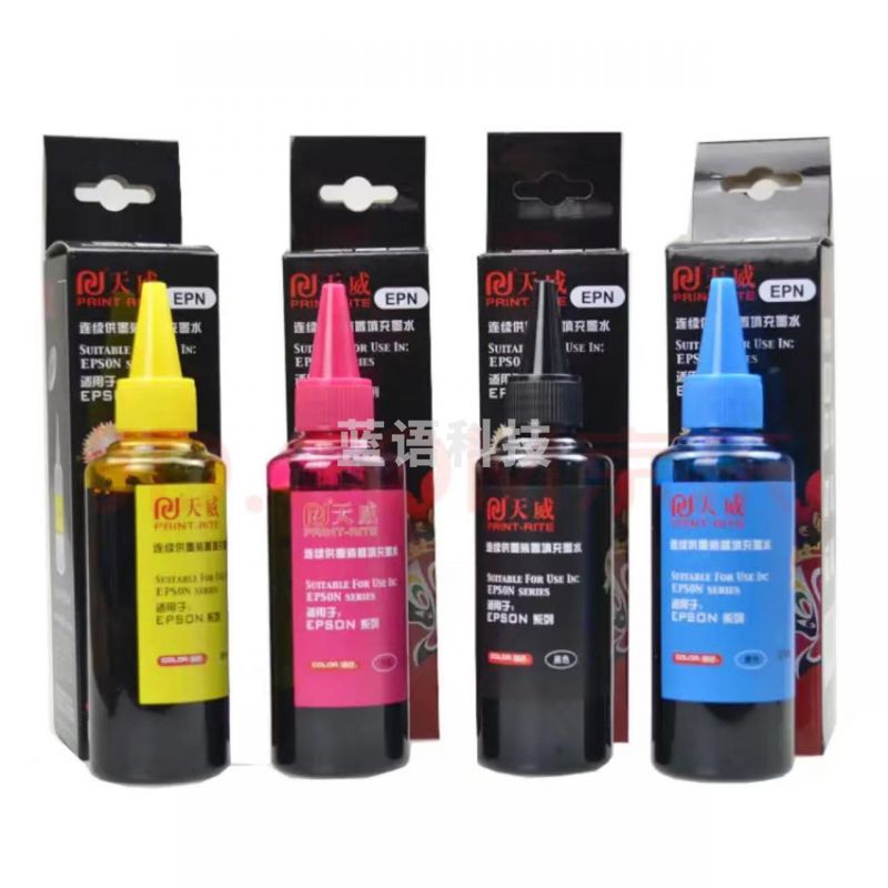 天威  青色通用墨水 适用EPSON爱普生100ML打印机L805打印机L380通用墨水R330