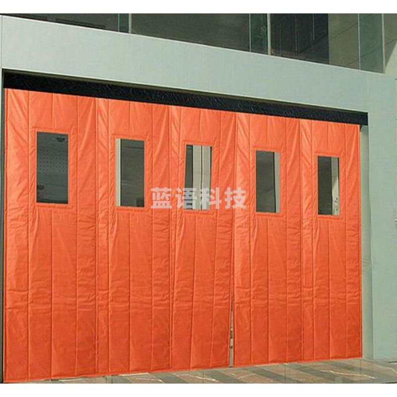 谢人 优质PU 棉门帘  .