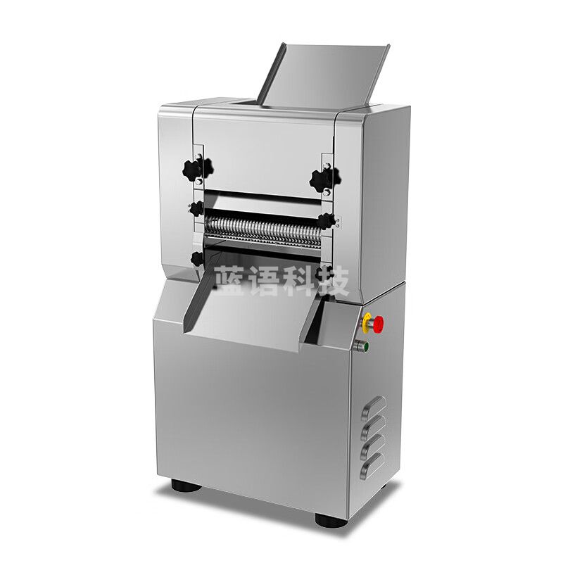 乐创（lecon）压面机商用 全自动面条机 拉面馒头饺子皮包子皮机 揉面机LC-35型压面机(带面刀两把)