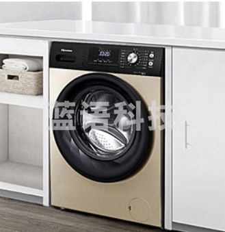 海信(Hisense)纤薄S系列 滚筒洗衣机全自动 10公斤洗烘一体超薄 空气洗祛味除菌 筒自洁 变频HD1014S