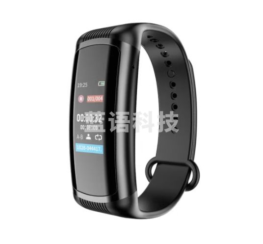 纽曼腕式录音笔 W2 32G 一键录音 高清降噪 长时录音 商务办公会议 学习培训客服 录音设备 黑色