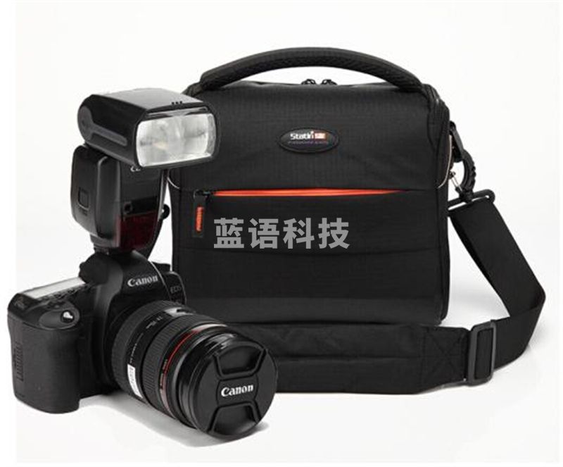 赛腾 KB02E 单反相机包 一机两镜 佳能尼康摄影包商务休闲简约款