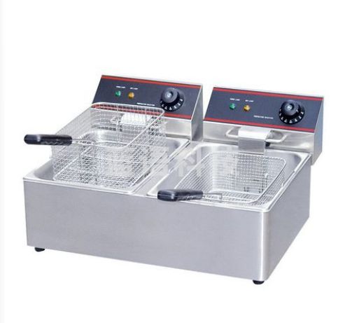 广星   台式双缸电炸炉 E-DZ-8L-2