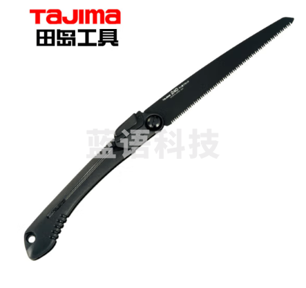 田岛（TaJIma）G-SAW折叠氟膜处理黑色240mm加厚锯片拉锯GK-A240FB 1103-2410