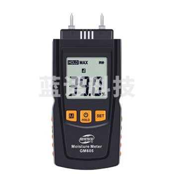 标智 GM605 木材水分测试仪 纸箱地板含水率湿度测量仪 插针式地板检测仪