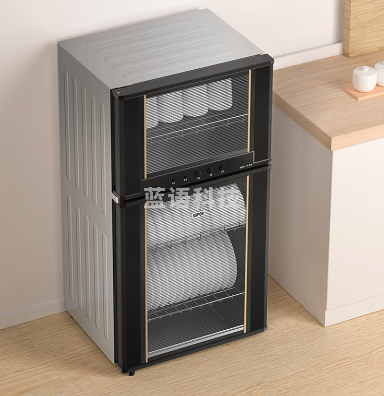 苏泊尔(SUPOR) 消毒柜家用立式 消毒碗柜大容量 高温餐具茶杯碗筷消毒厨房柜100L RLP100G-L06