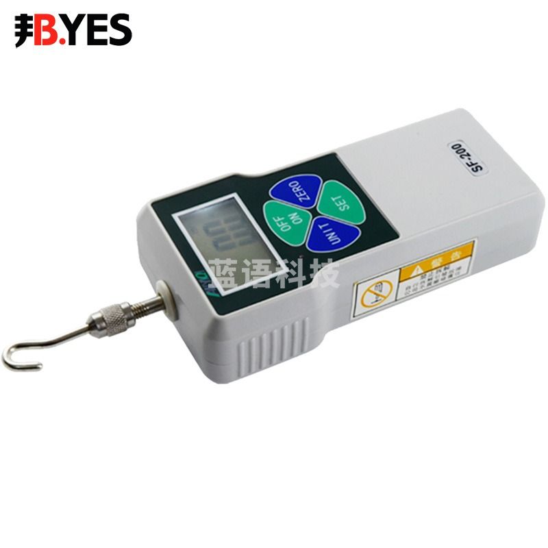 邦 .YES 邦亿 HQ009 经济型数显推拉力计 便携式弹簧拉力推力压力拉伸负荷试验机 教学仪器