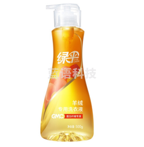 绿伞 GMC羊绒毛呢专用洗衣液500g