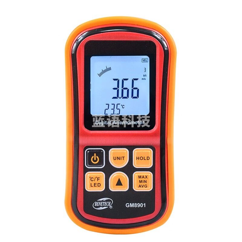 标智 GM8901热敏风速仪高精度风速计表风温风量测试仪测量计 GM8901（风温） 教学仪器