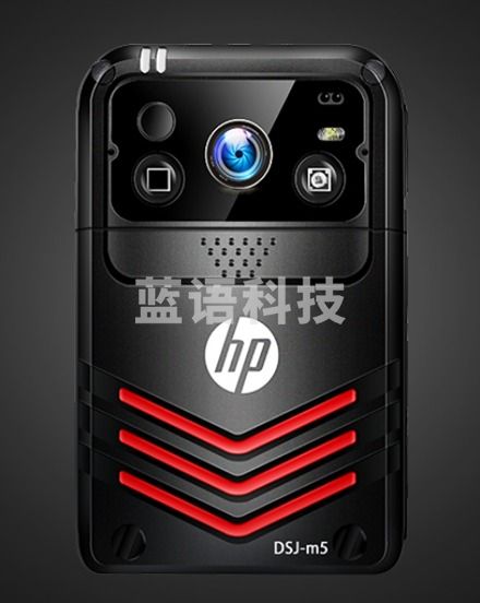 惠普 （HP）DSJ-M5 执法记录仪高清便携式4G网络WiFi无线传输GPS实时定位现场远程监控记录仪 官方标配64G