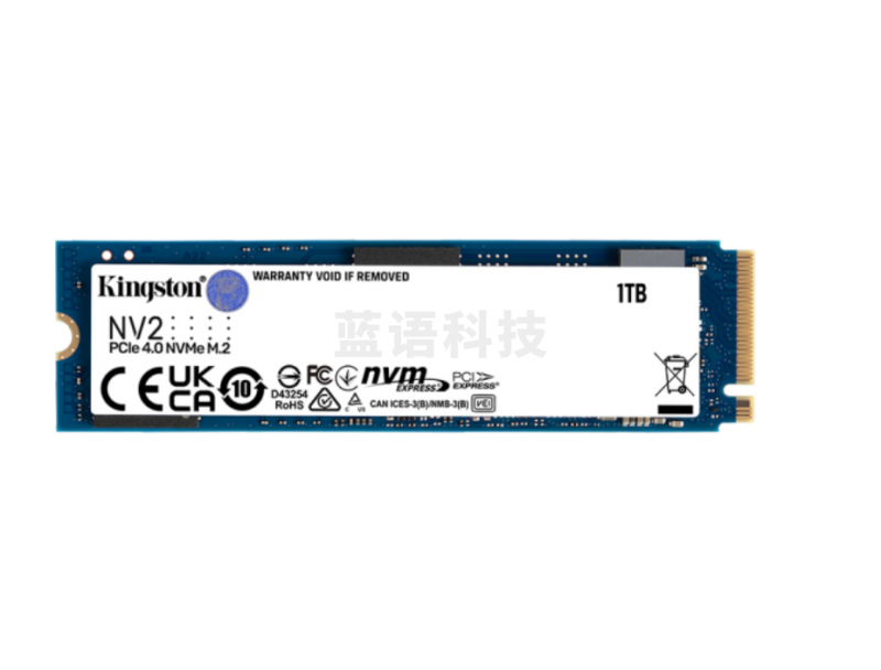 金士顿(Kingston)移动 固态硬盘NV2 m.2固态硬盘2280 Nvme协议 NV2 1TB 高速NVMe协议