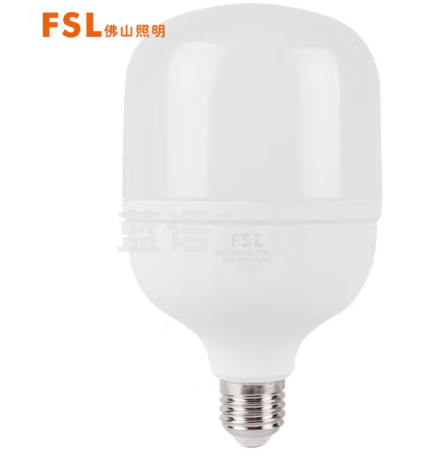 佛山照明(FSL)LED球泡灯泡家用LED节能灯柱形泡E27大螺口25W白光6500K亮霸