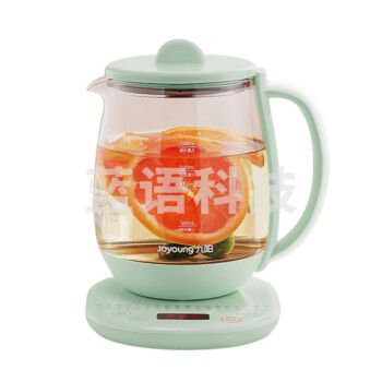 九阳(Joyoung)养生壶煮茶器煮茶壶电水壶热水壶烧水壶电热水壶迷你玻璃花茶壶 K15D-WY6130玉簪绿