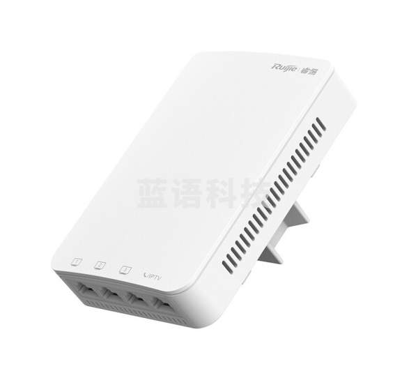 锐捷 RG-RAP1200(E)无线ap面板千兆 双频1267M 双LAN口无线接入点路由器