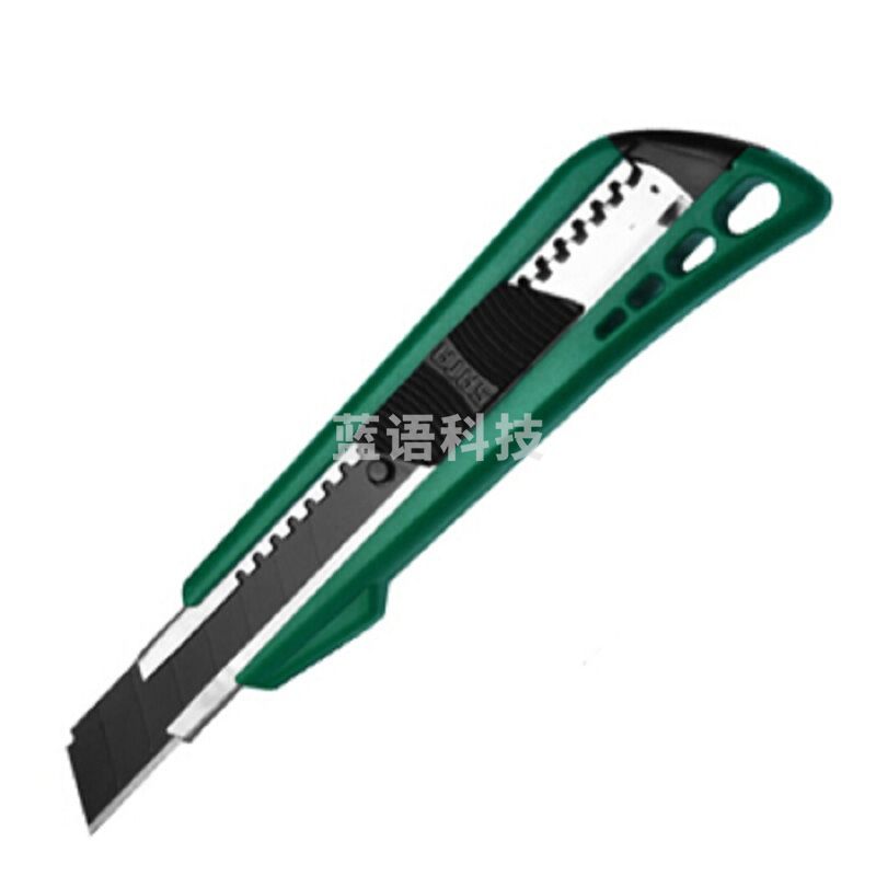 世达 93422A 塑柄推钮美工刀8节18*180mm适用刀片93433A/93437(计价单位:把)