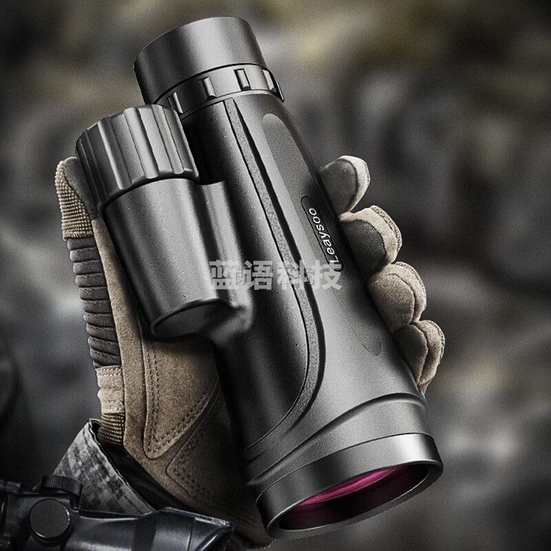 雷龙（leaysoo）鹰眼系列 高清高倍大目镜超广角12X50ED镜片 微光夜视充氮防水观鸟镜单筒望远镜