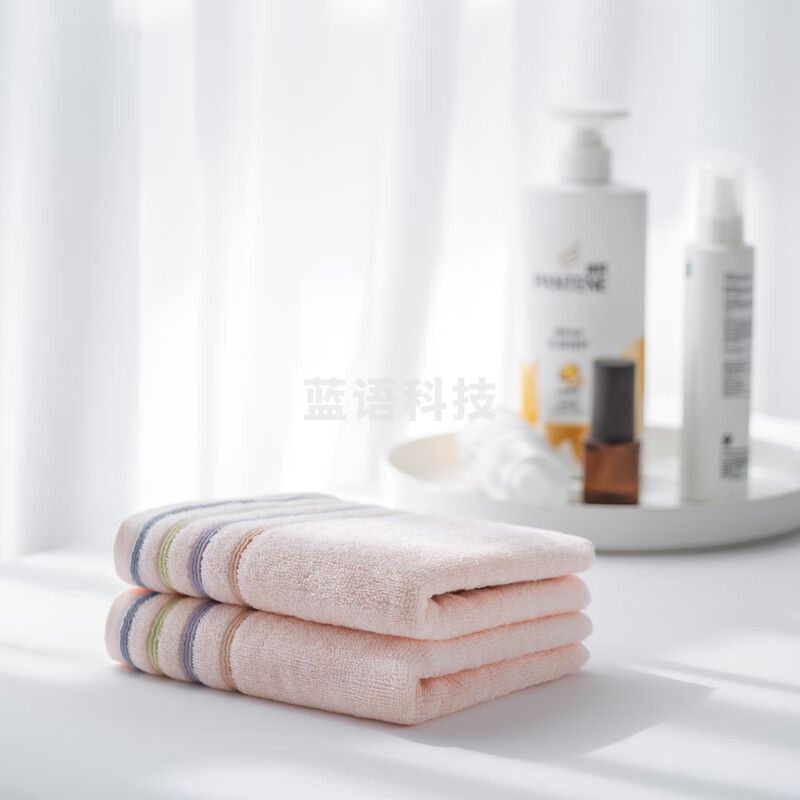 罗蒙 LM-1002 天生丽质毛巾二件套 70*34cm