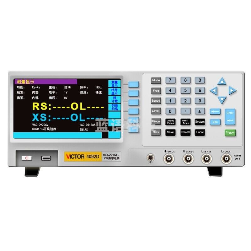 胜利仪器（VICTOR）VC4092D 台式LCR数字电桥 电感电容电阻测试仪 测绘专用仪器