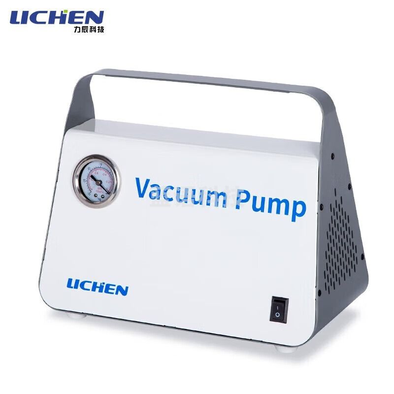 力辰科技（lichen）无油隔膜式真空泵正负压便携式实验室抽滤抽气泵70L LC-GMP-15 仪器仪表零部件-