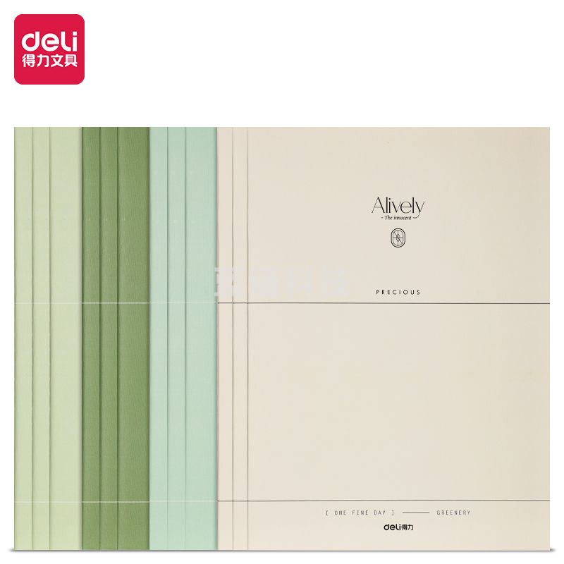 得力FB540缝线本(春日小调)(本)颜色随机