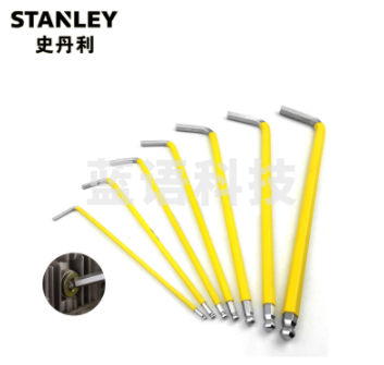 史丹利 94-561-23C 7件套公制防滑加长球头内六角扳手组套 1.5-6mm(计价单位：套）
