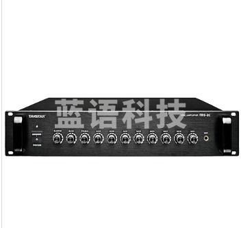 得胜(TAKSTAR) EBS-2C 前置放大器 舞台公共广播功放系统 十路输入通道