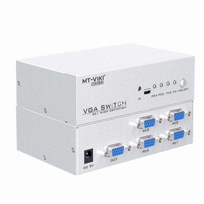 迈拓维矩MT-15-4DH四口vga切换器4进1出显示器屏幕视频切屏器四进一出TJRRSFYJD202302201336104