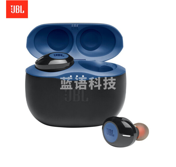 JBL TUNE125TWS 真无线蓝牙耳机 入耳式音乐耳机 双路连接 苹果华为小米手机通用 T120TWS升级版 深湖蓝