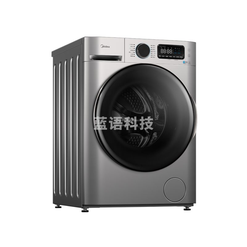 美的(Midea)滚筒洗衣机全自动 10公斤 直驱变频 除菌螨 智能家电 滚筒(不带烘干)MG100VT707WDY