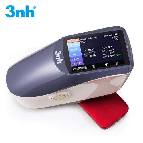 3nh三恩时光栅分光测色仪YS3010五金塑胶油漆印刷纺织配色高精度色彩分析检测色差仪