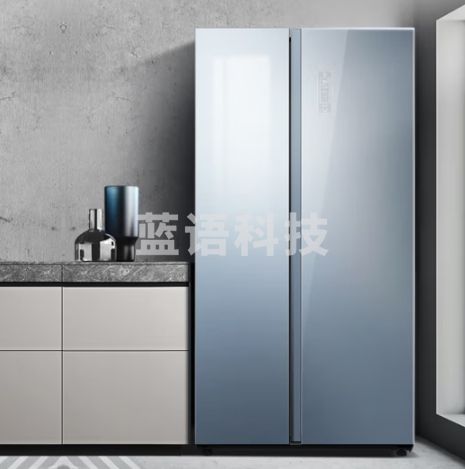 美菱(MELING)616升对开门电冰箱双开门家用风冷无霜低音净味速冻冷藏大容量一级能效BCD-616WPB