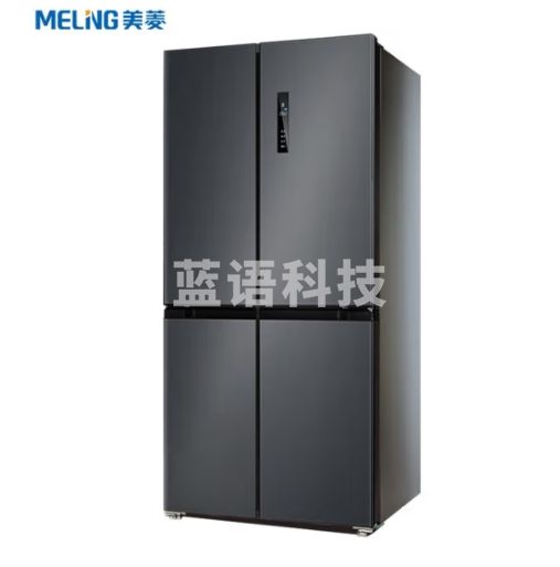 美菱(MELING)【甄净系列】501升十字对开门四门电冰箱家用风冷无霜双变频一级能效节能低音净味BCD-501WPUCX