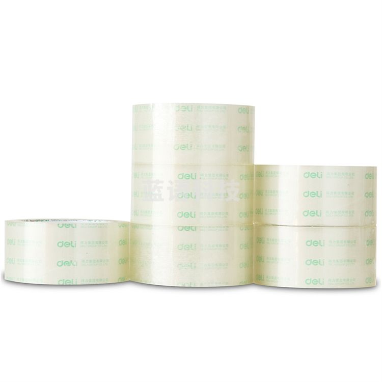 得力30201封箱胶带48mm*40y宽胶带（6卷/桶）