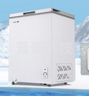 美菱（MeiLing） 141升小型迷你冰柜家用冷藏冷冻转换单温卧式冷柜一级能效节能省电BC/BD-141DT白