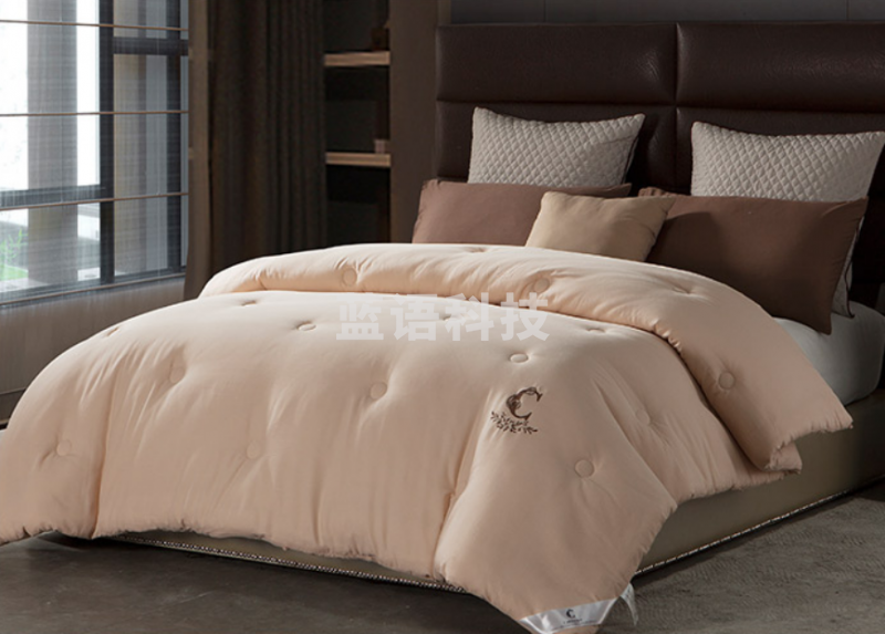 康尔馨 被子加厚秋冬被 保暖纤维被芯 全棉白色220*240cm