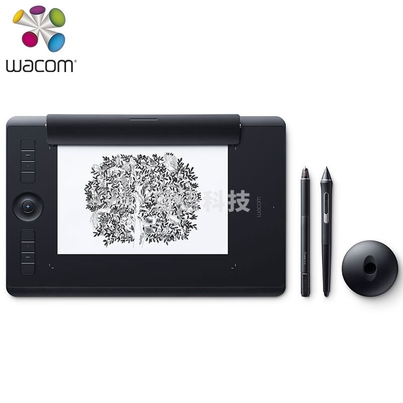 和冠（Wacom）PTH-660/K1-F Intuos 5 影拓 Pro 无线手绘板 电脑绘画板 绘图板 双模加强版 中号（M）