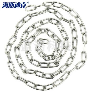 海斯迪克 304不锈钢链条 防盗链 直径3mm长2米 HK-357