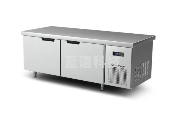 乐创（lecon）冷藏工作台冰柜商用保鲜工作台平冷操作台冰柜卧式风冷工作台厨房保鲜柜奶茶店双温冷柜 无霜风冷款 全冷冻 1.2米*0.6米*0.8米